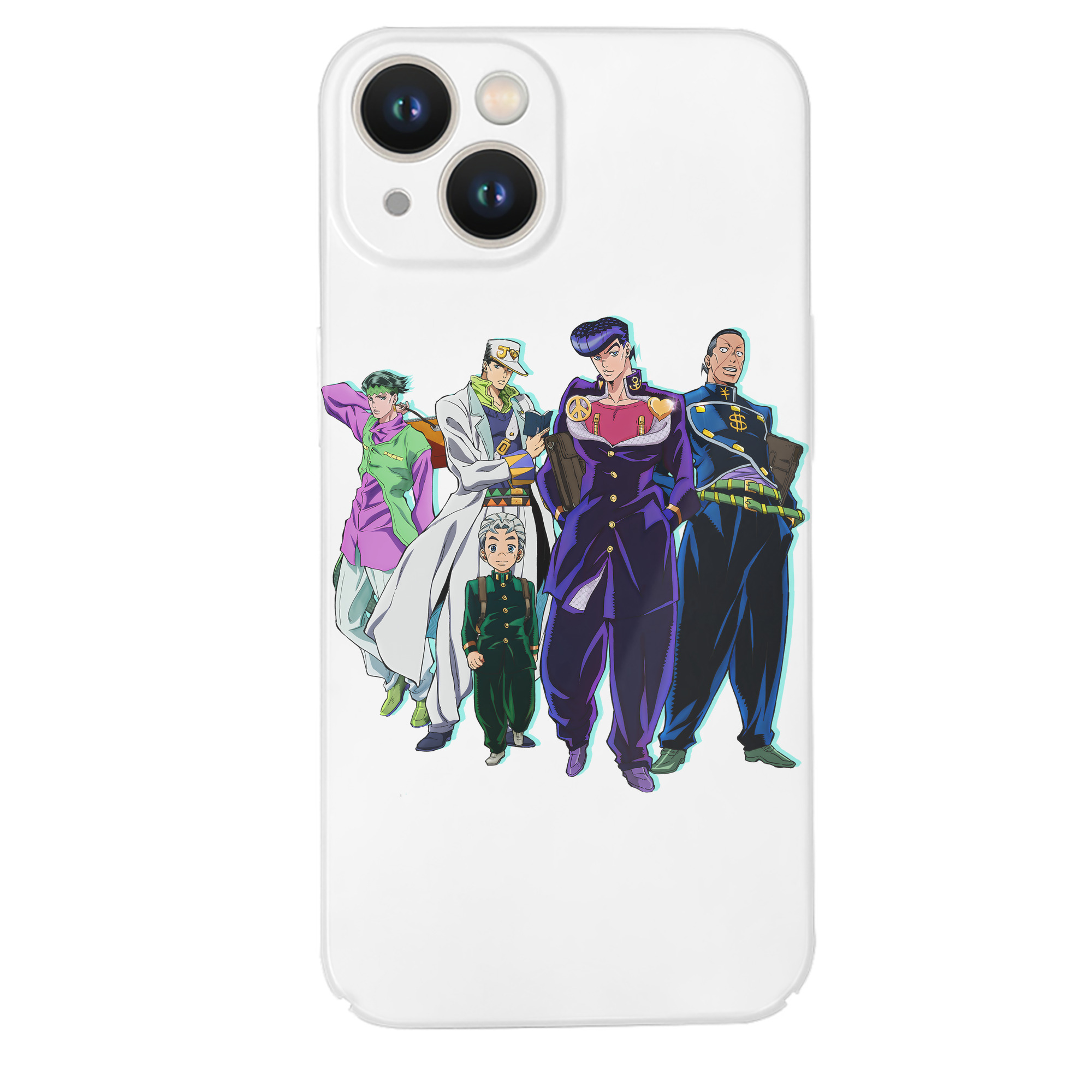 （画像用） ジョジョの奇妙な冒険 JoJo's Bizarre Adventure 【iPhone 14シリーズ対応】ハードケース
